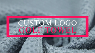 ผ้าขนหนูกอล์ฟพิมพ์ลาย Super Absorbent